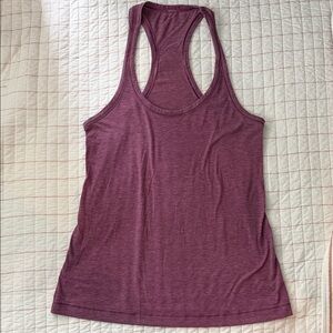 lululemon athletica Maroon Tank Top